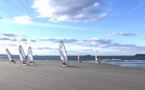 Séance d'initiation au char à voile