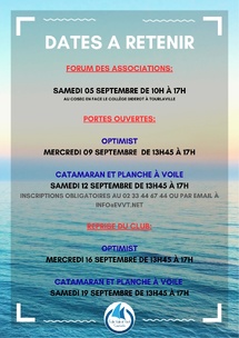 DATES A RETENIR DATES A RETENIR