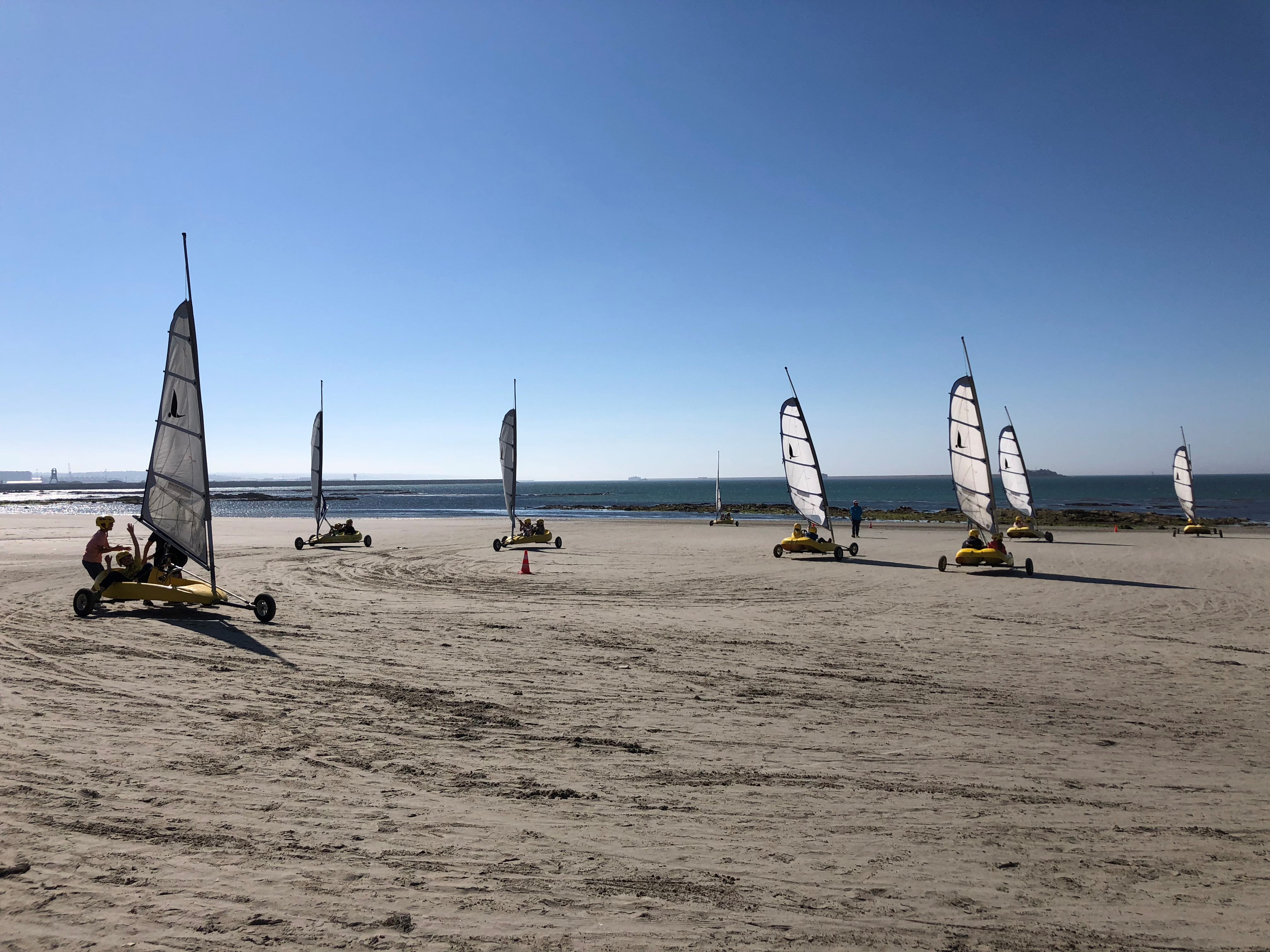 Char à Voile accompagné